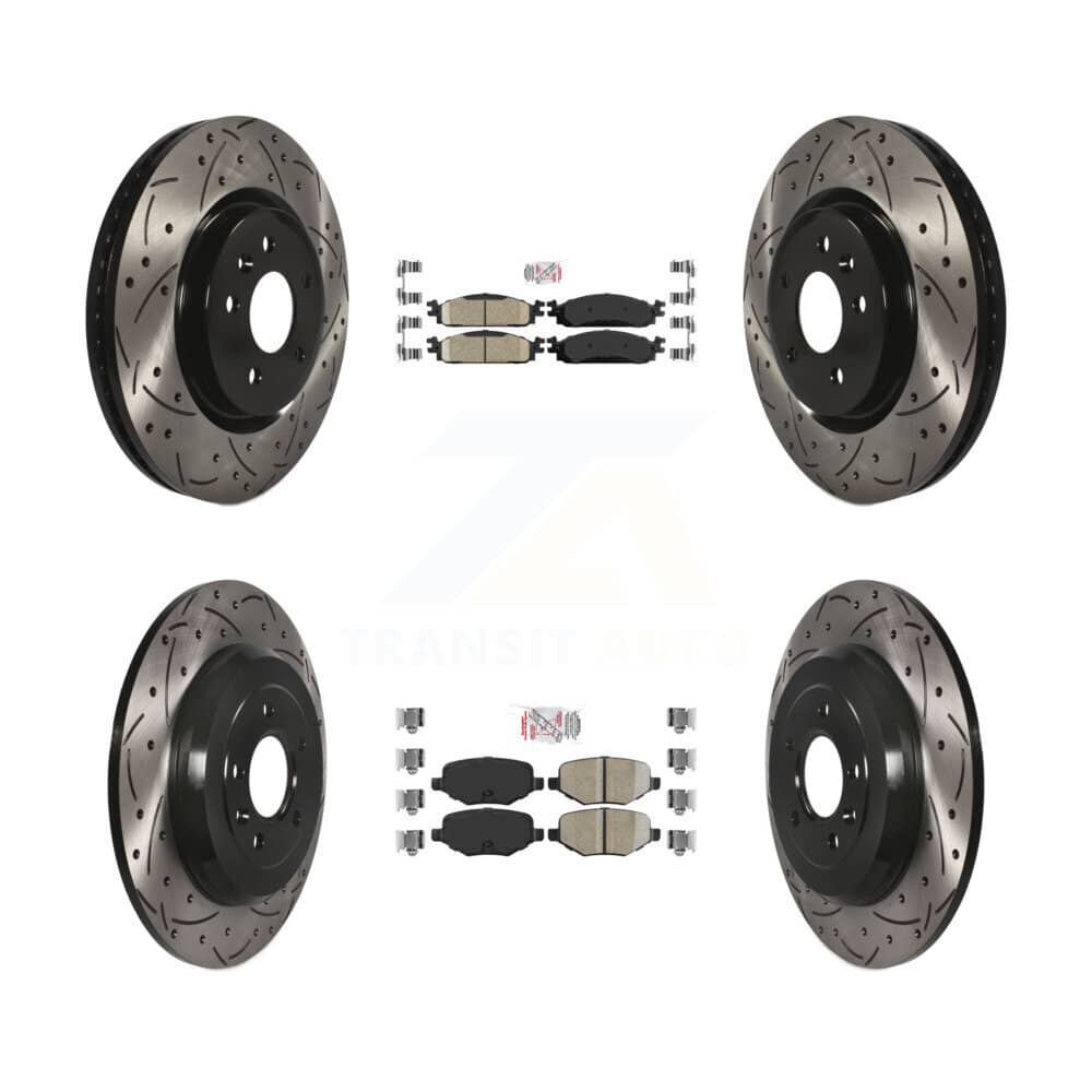 Transit Auto - KDA-101418 - Front and Rear Disc Brake Kits