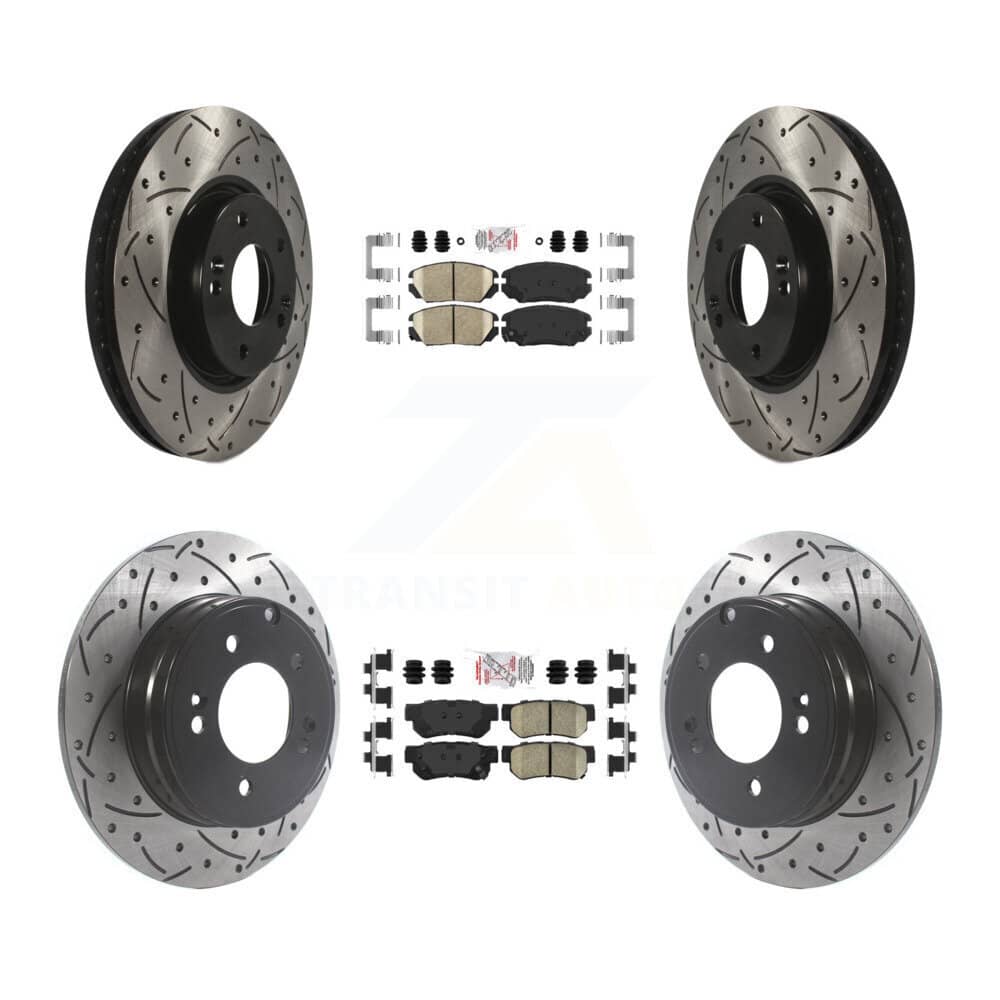Transit Auto - KDA-101426 - Front and Rear Disc Brake Kits