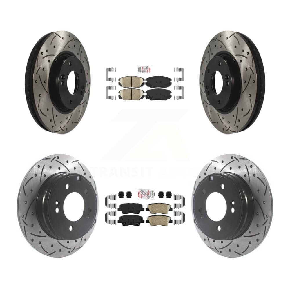 Transit Auto - KDA-101429 - Front and Rear Disc Brake Kits