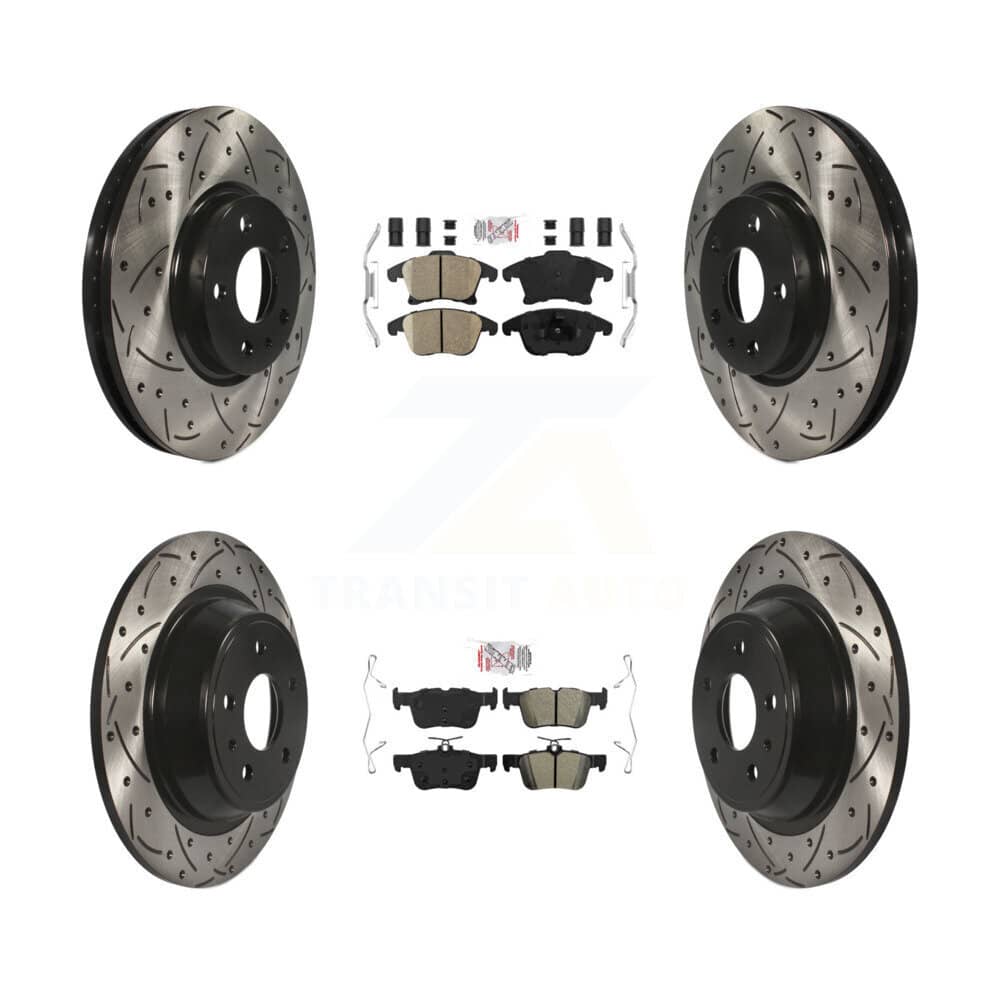 Transit Auto - KDA-101436 - Front and Rear Disc Brake Kits