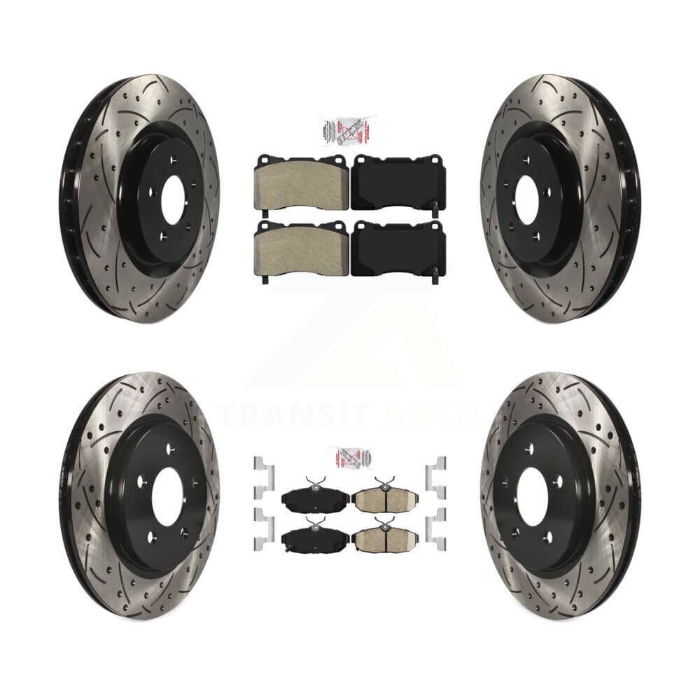 Transit Auto - KDA-101453 - Front and Rear Disc Brake Kits