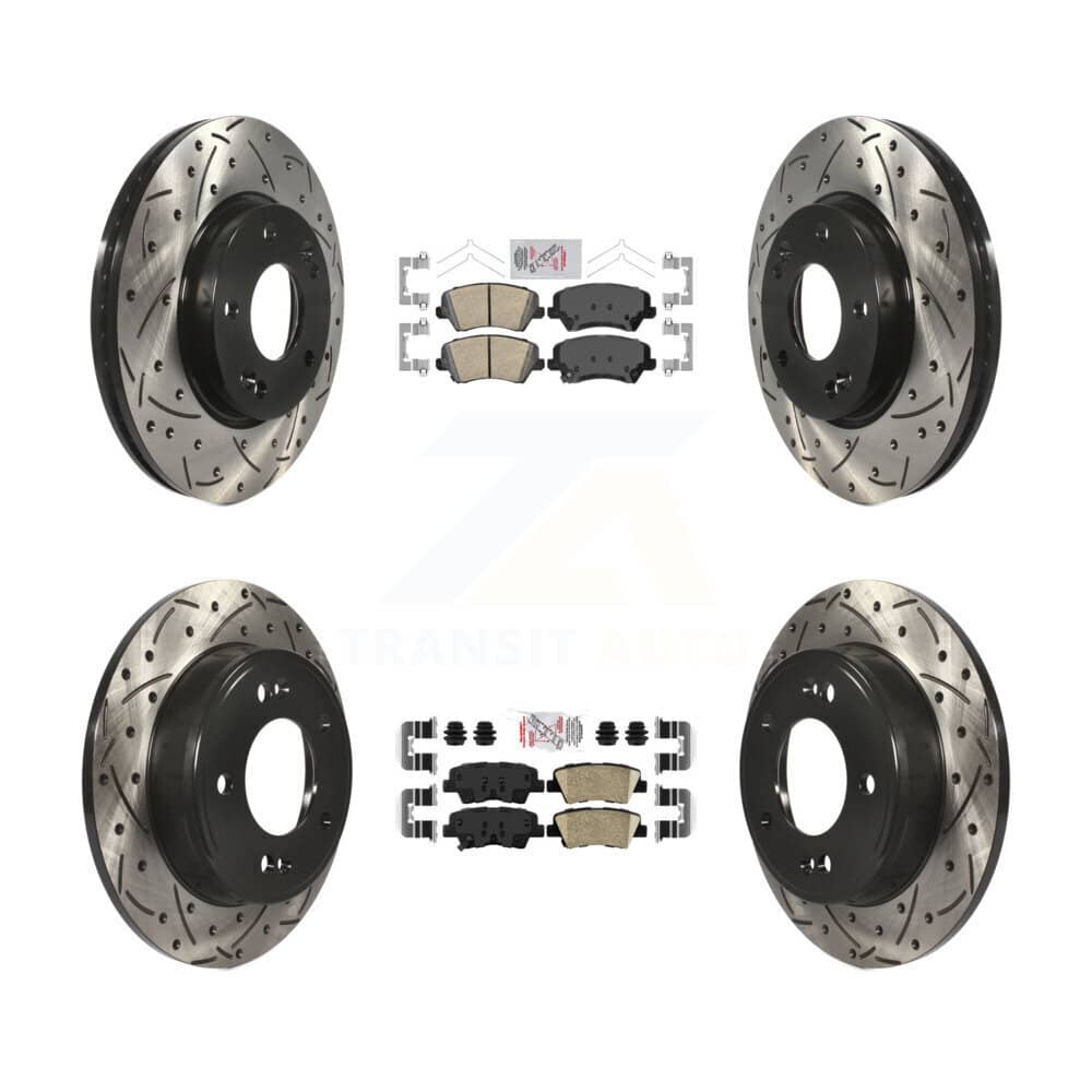 Transit Auto - KDA-101468 - Front and Rear Disc Brake Kits