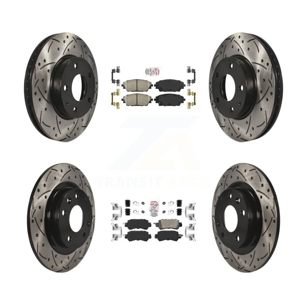 Transit Auto - KDA-101469 - Front and Rear Disc Brake Kits