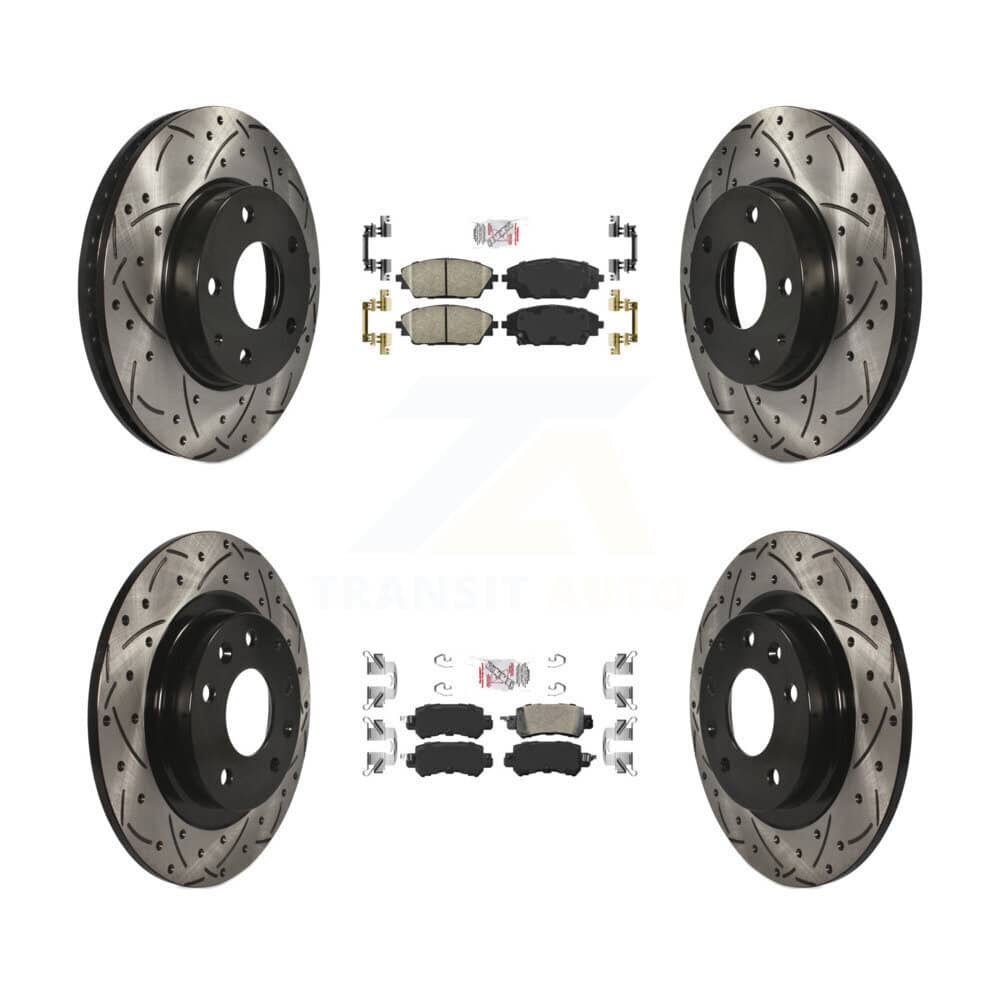 Transit Auto - KDA-101470 - Front and Rear Disc Brake Kits