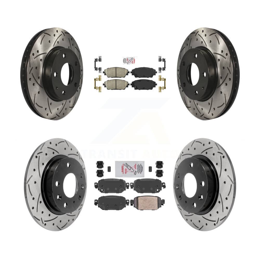 Transit Auto - KDA-101474 - Front and Rear Disc Brake Kits