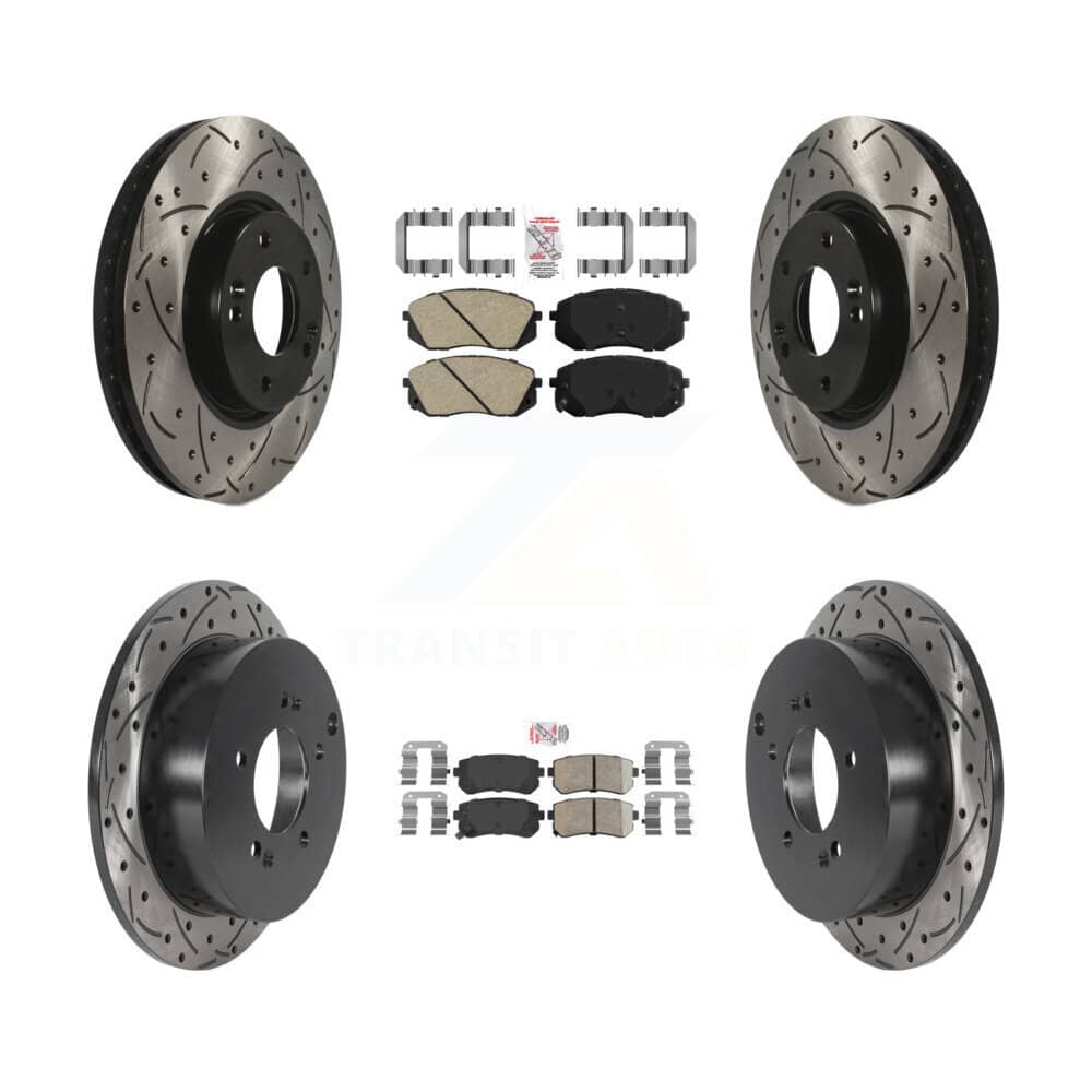 Transit Auto - KDA-101476 - Front and Rear Disc Brake Kits