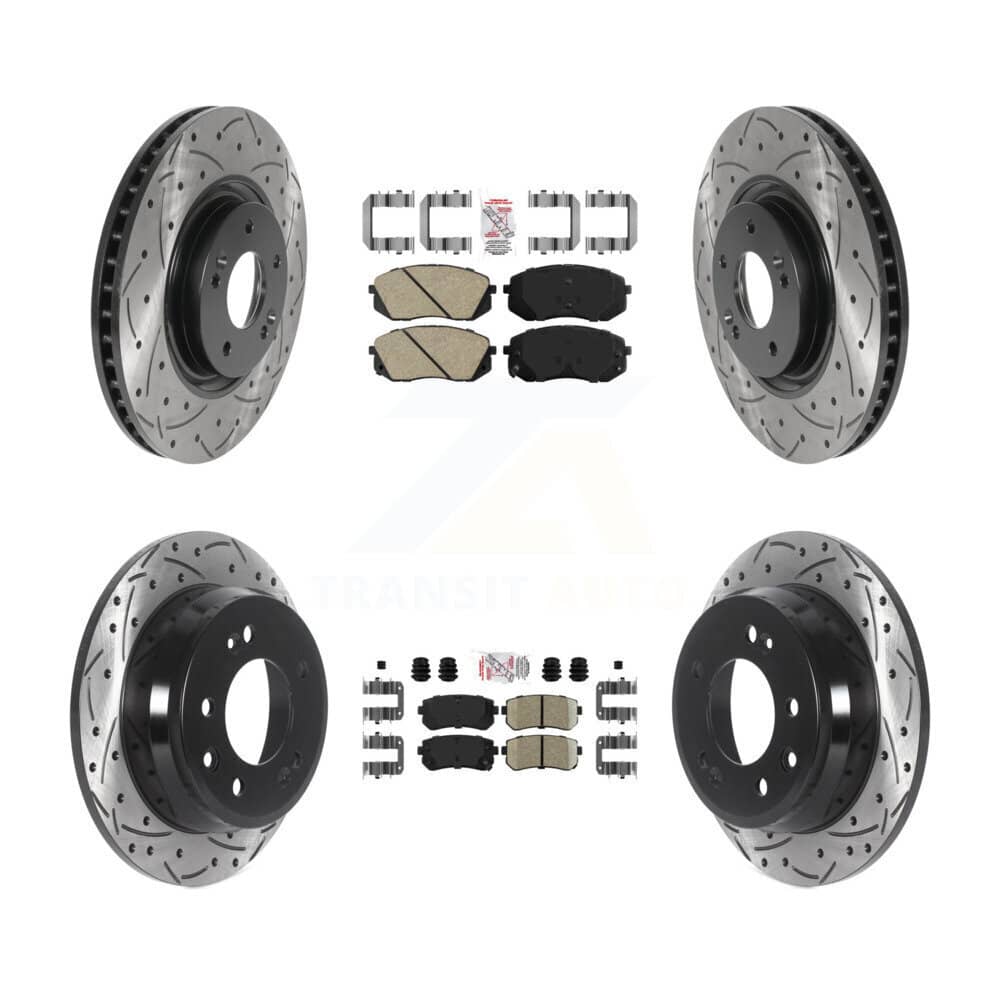 Transit Auto - KDA-101483 - Front and Rear Disc Brake Kits