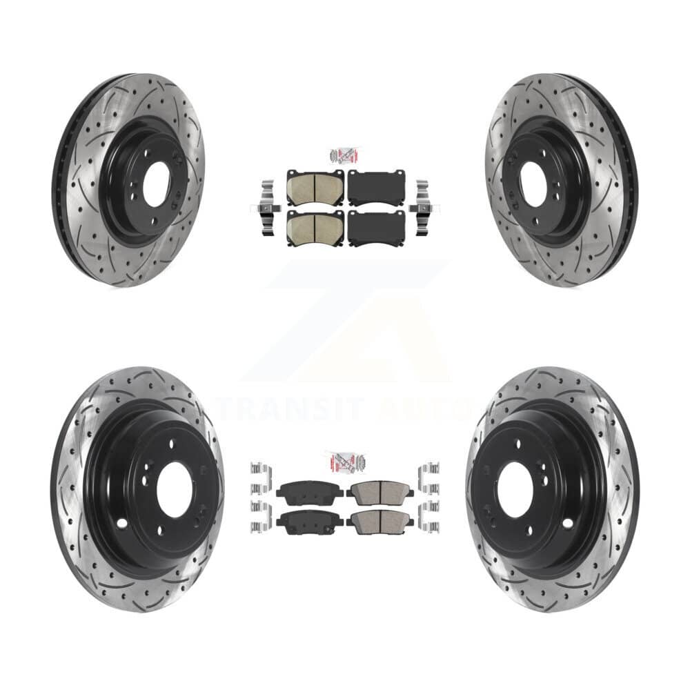 Transit Auto - KDA-101497 - Front and Rear Disc Brake Kits