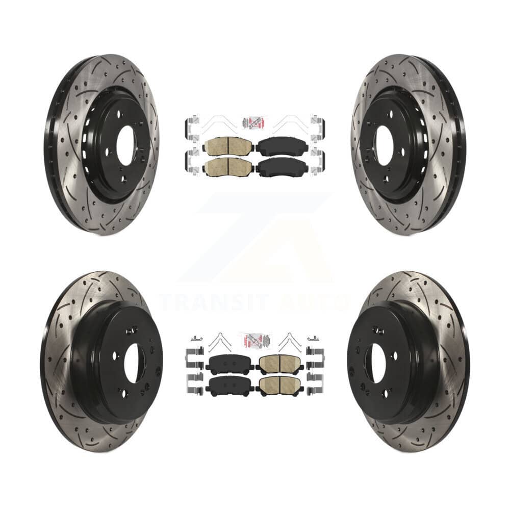 Transit Auto - KDA-101506 - Front and Rear Disc Brake Kits