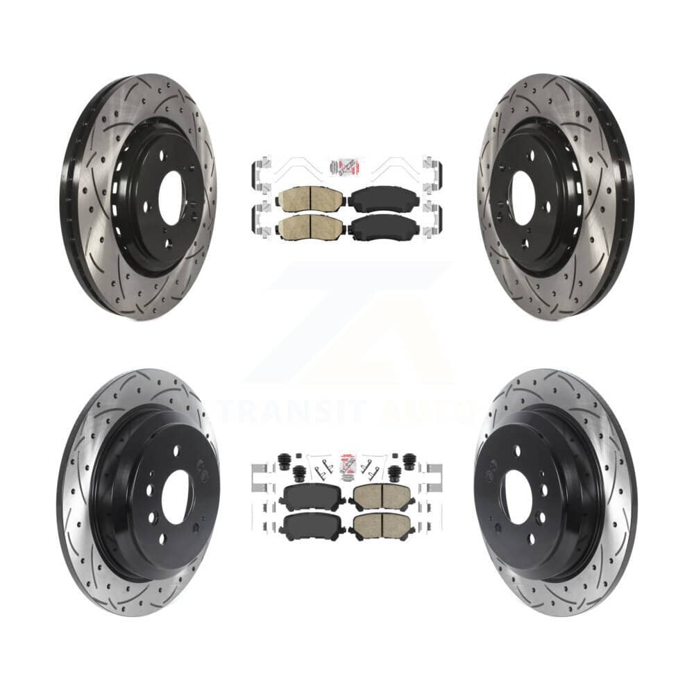 Transit Auto - KDA-101518 - Front and Rear Disc Brake Kits