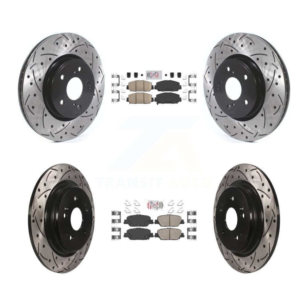 Transit Auto - KDA-101527 - Front and Rear Disc Brake Kits