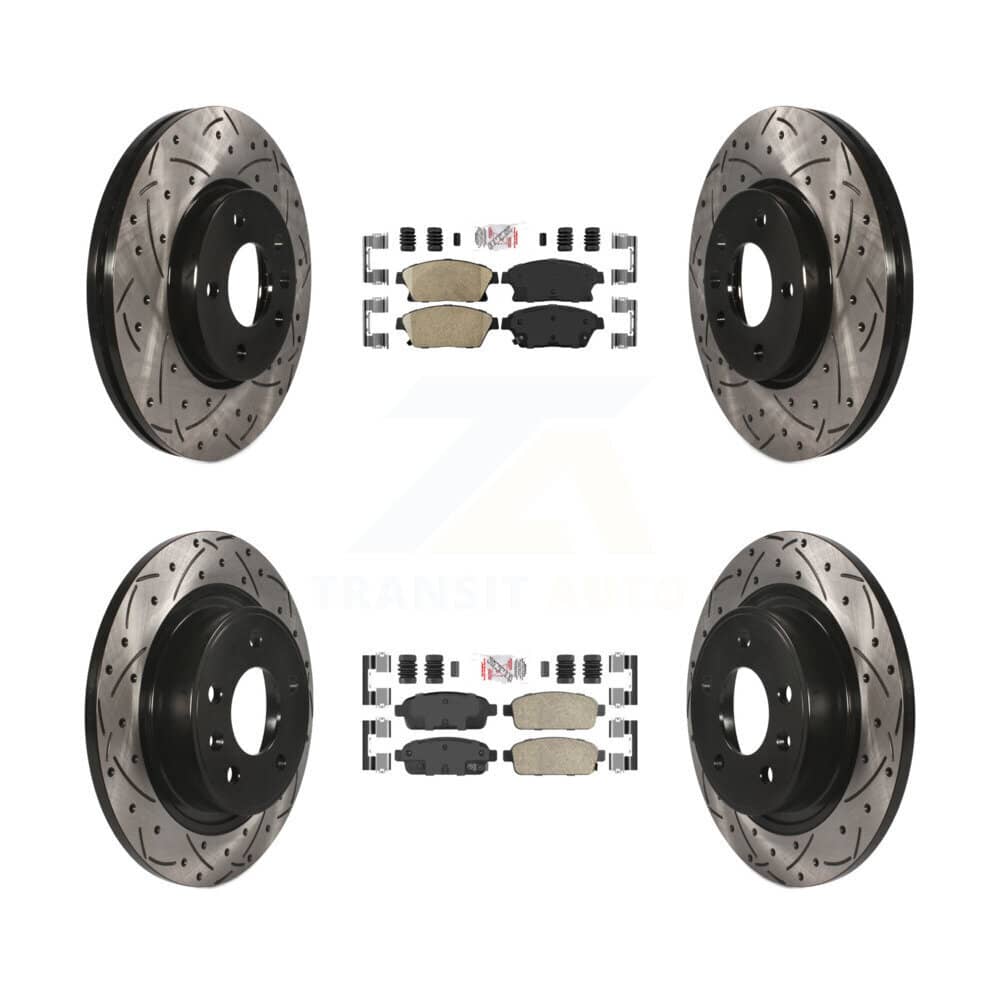 Transit Auto - KDA-101544 - Front and Rear Disc Brake Kits