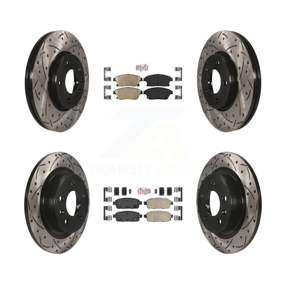 Transit Auto - KDA-101546 - Front and Rear Disc Brake Kits