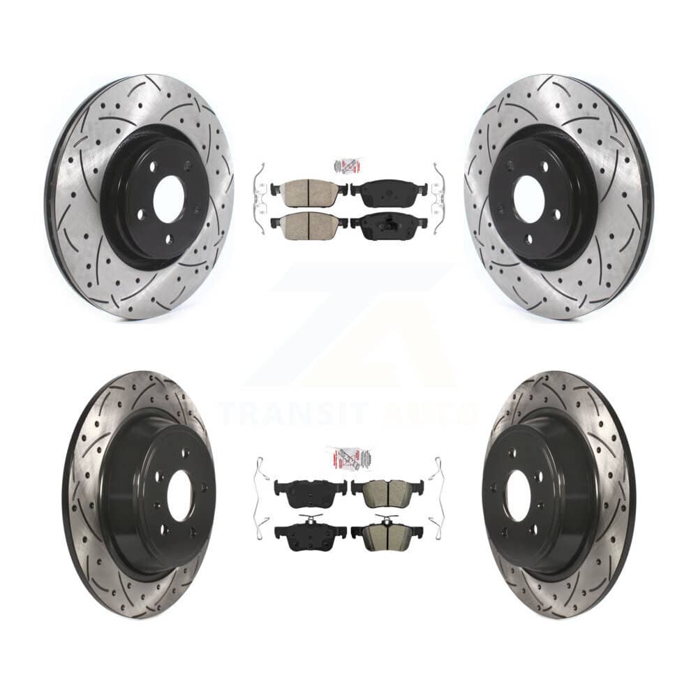 Transit Auto - KDA-101556 - Front and Rear Disc Brake Kits