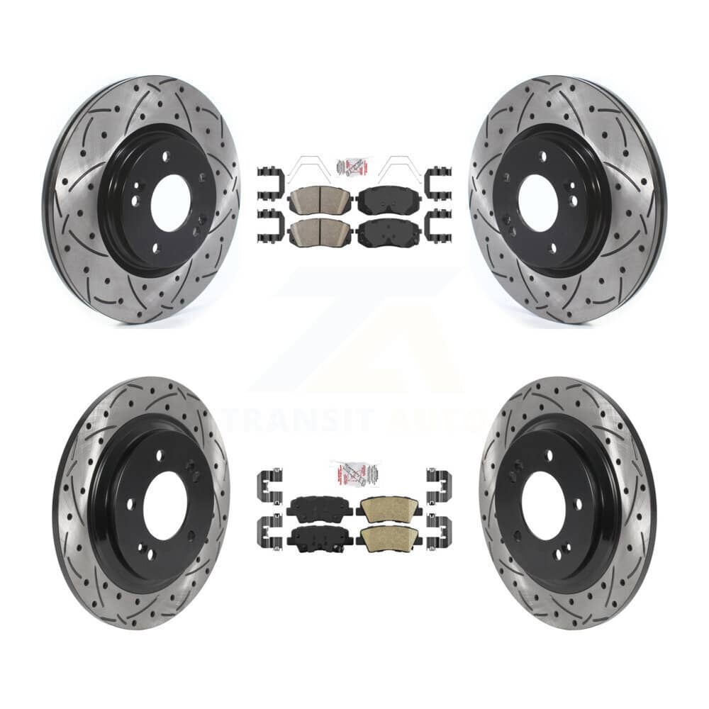 Transit Auto - KDA-101589 - Front and Rear Disc Brake Kits
