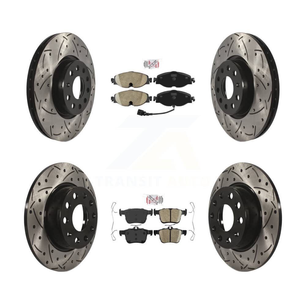Transit Auto - KDA-101594 - Front and Rear Disc Brake Kits