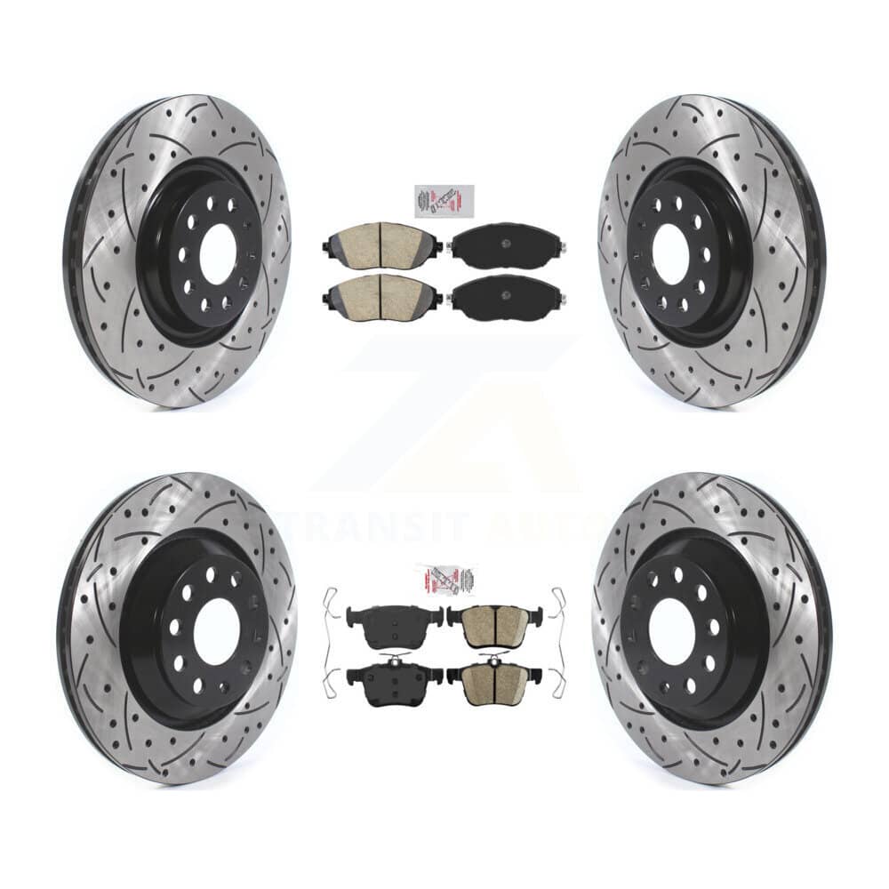 Transit Auto - KDA-101614 - Front and Rear Disc Brake Kits