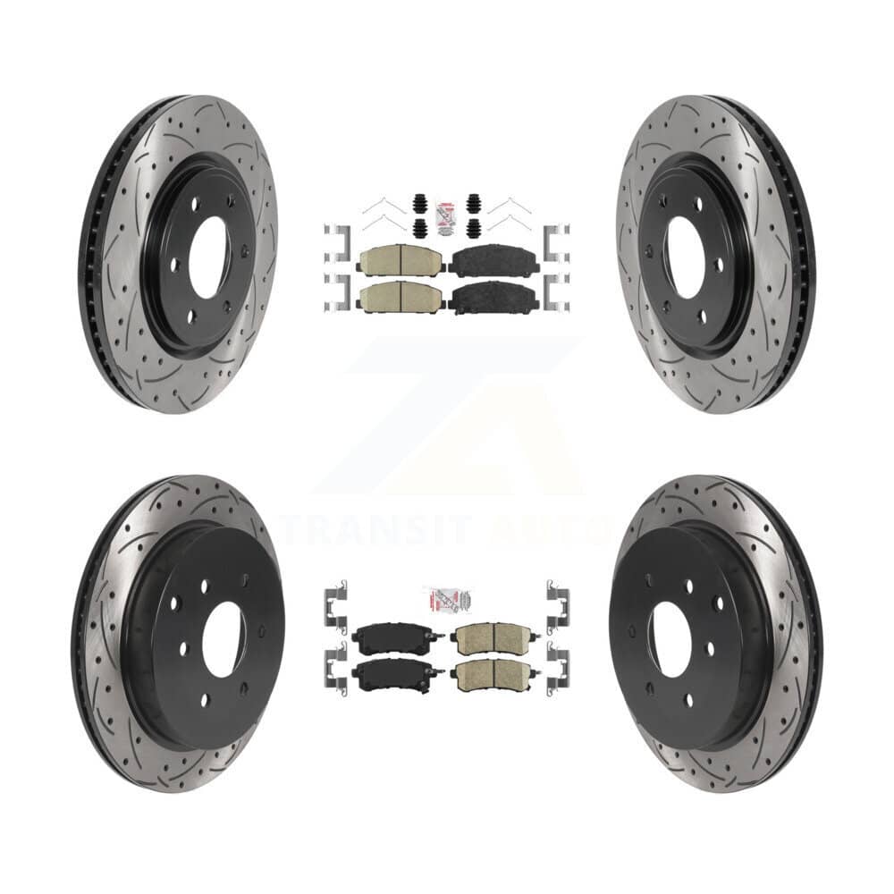 Transit Auto - KDA-101628 - Front and Rear Disc Brake Kits