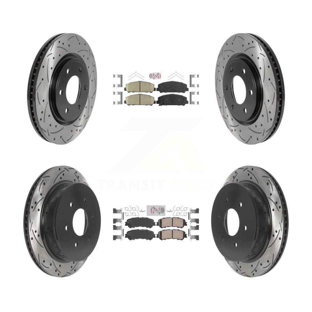Transit Auto - KDA-101637 - Front and Rear Disc Brake Kits
