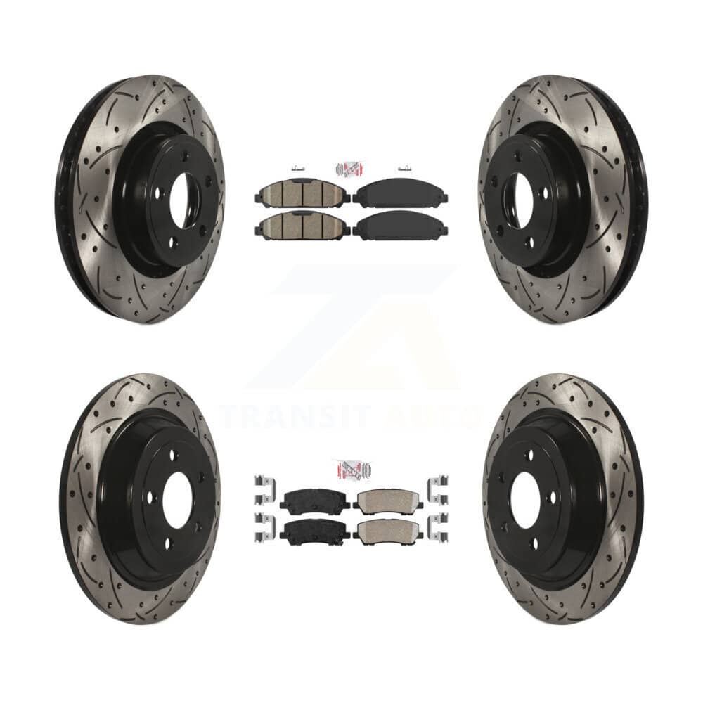 Transit Auto - KDA-101638 - Front and Rear Disc Brake Kits