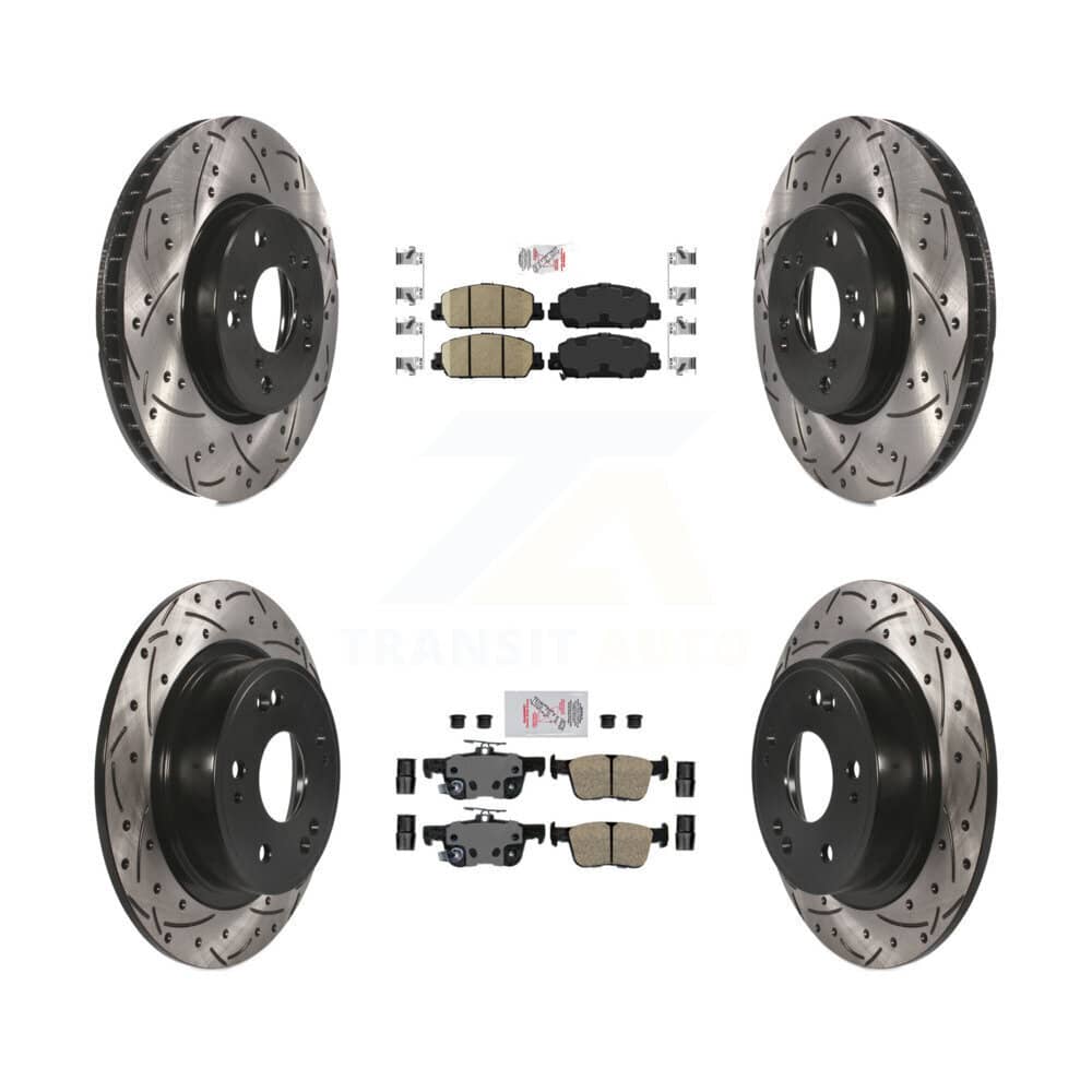 Transit Auto - KDA-101643 - Front and Rear Disc Brake Kits