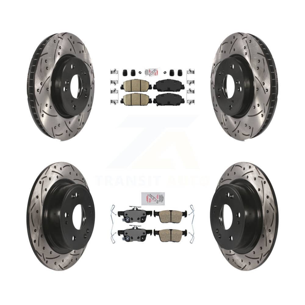 Transit Auto - KDA-101646 - Front and Rear Disc Brake Kits