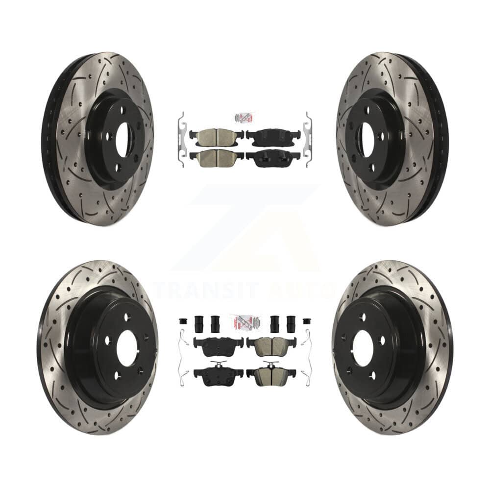 Transit Auto - KDA-101679 - Front and Rear Disc Brake Kits