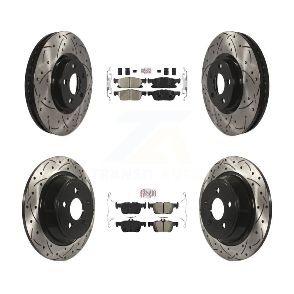 Transit Auto - KDA-101680 - Front and Rear Disc Brake Kits