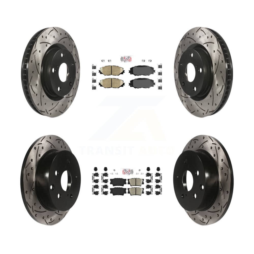Transit Auto - KDA-101690 - Front and Rear Disc Brake Kits