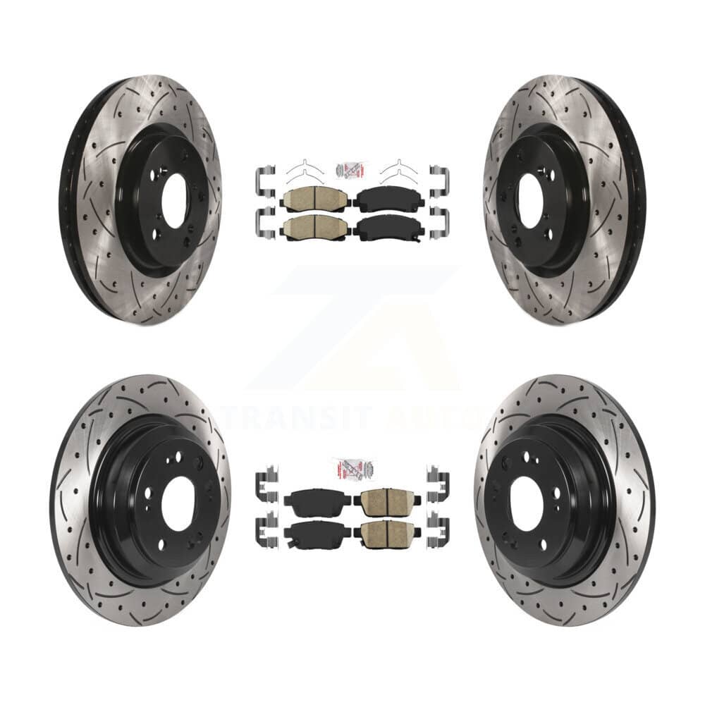 Transit Auto - KDA-101714 - Front and Rear Disc Brake Kits