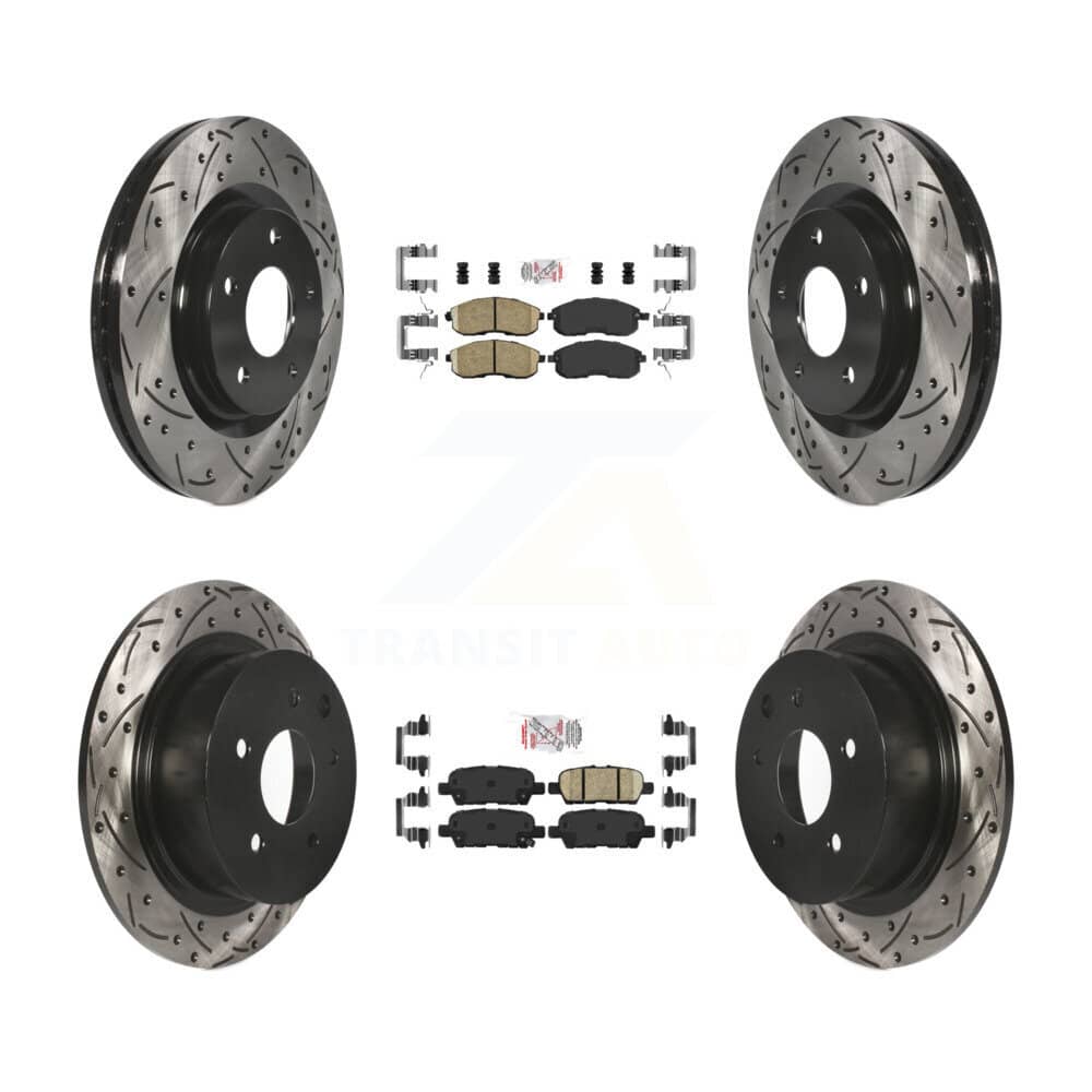 Transit Auto - KDA-101725 - Front and Rear Disc Brake Kits