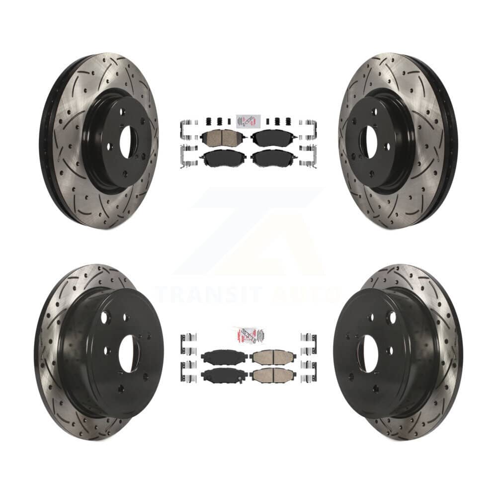 Transit Auto - KDA-101731 - Front and Rear Disc Brake Kits