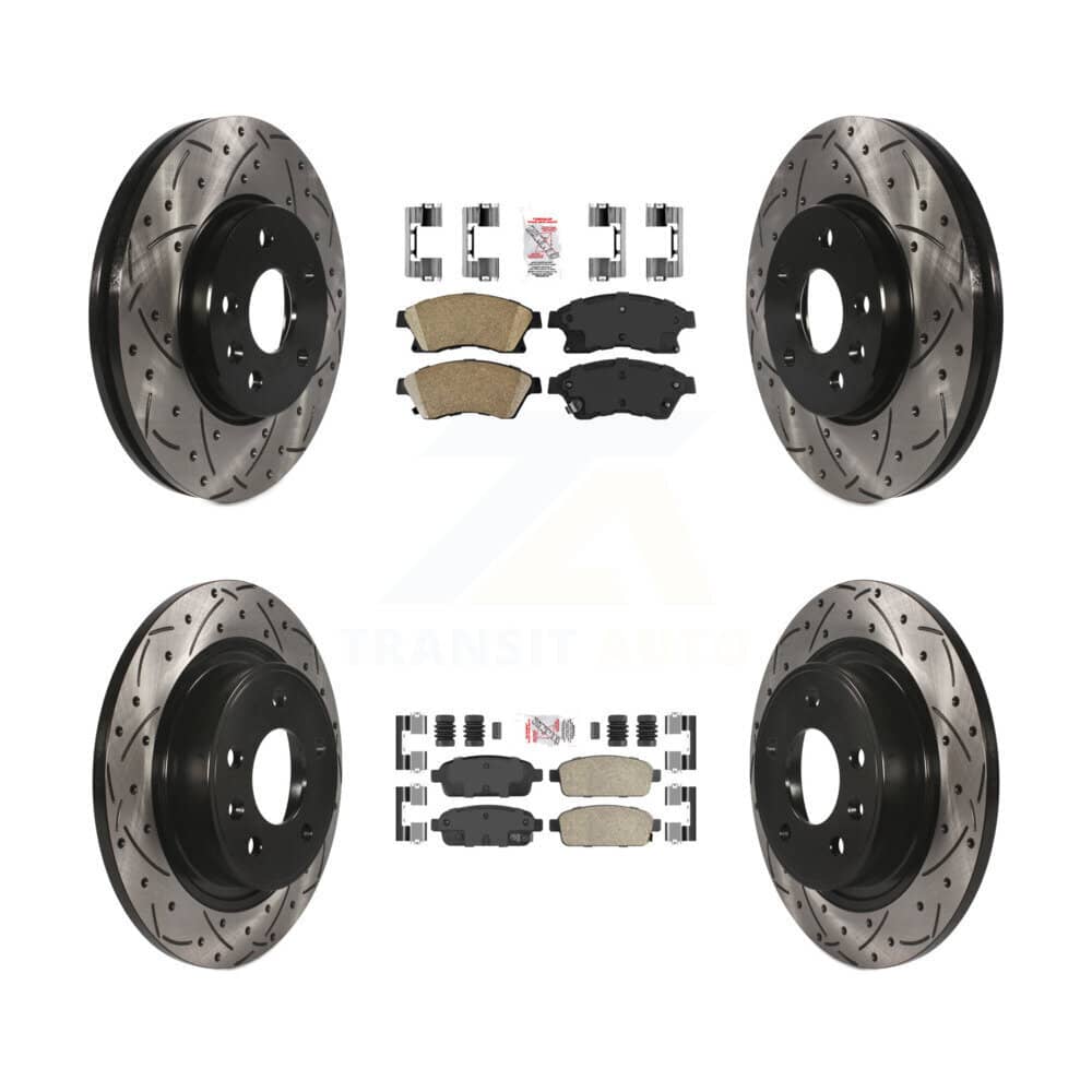 Transit Auto - KDA-101742 - Front and Rear Disc Brake Kits