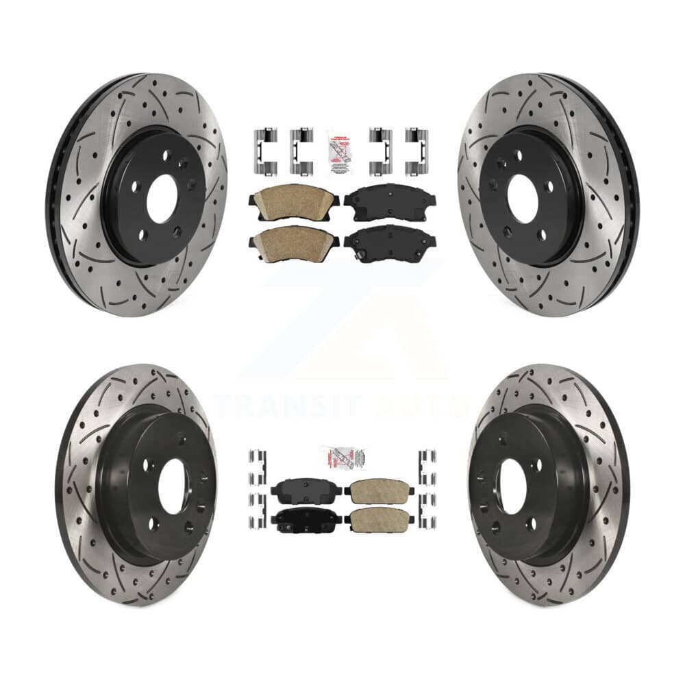 Transit Auto - KDA-101747 - Front and Rear Disc Brake Kits