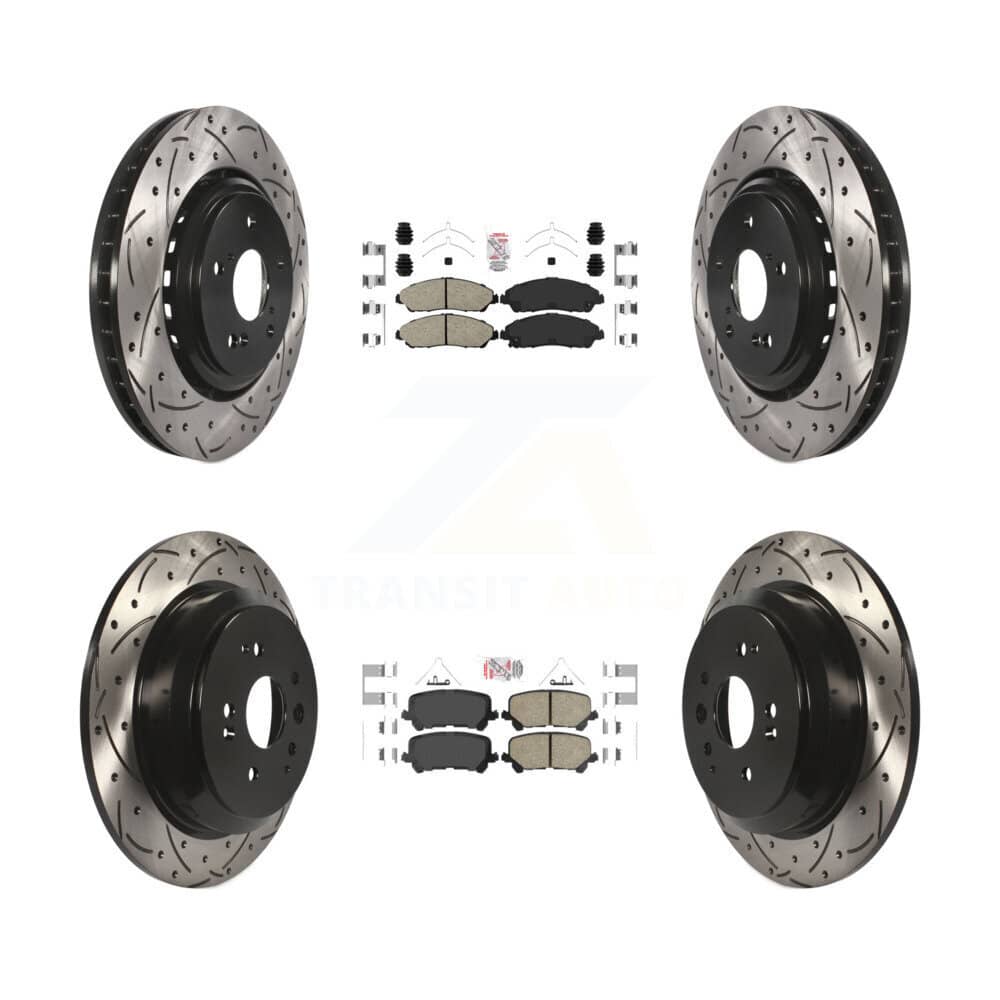 Transit Auto - KDA-101752 - Front and Rear Disc Brake Kits