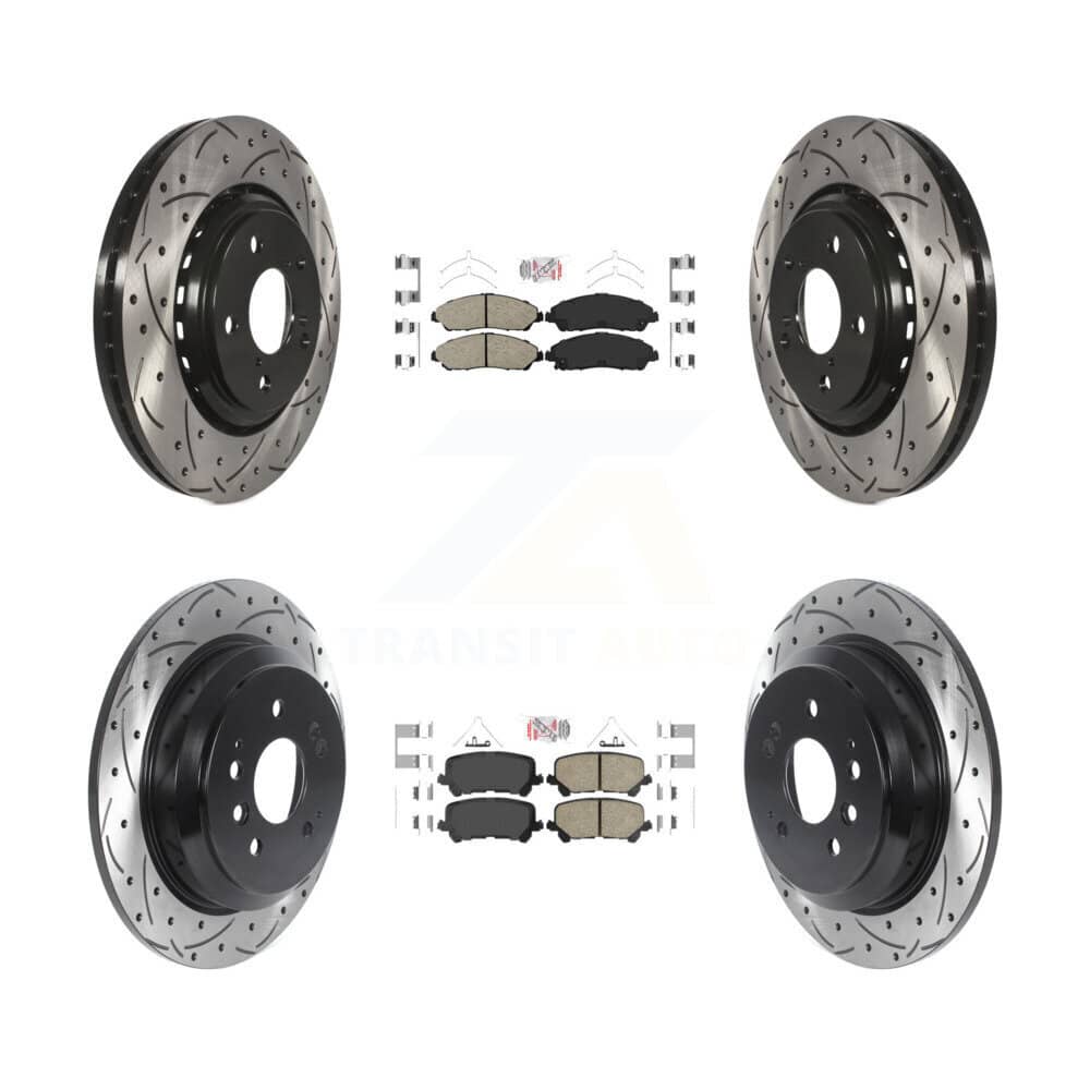 Transit Auto - KDA-101758 - Front and Rear Disc Brake Kits