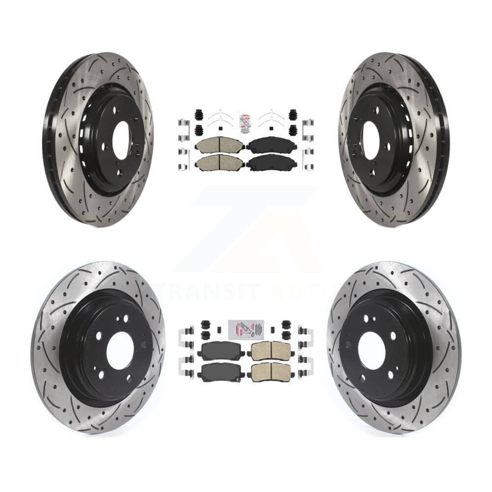 Transit Auto - KDA-101759 - Front and Rear Disc Brake Kits