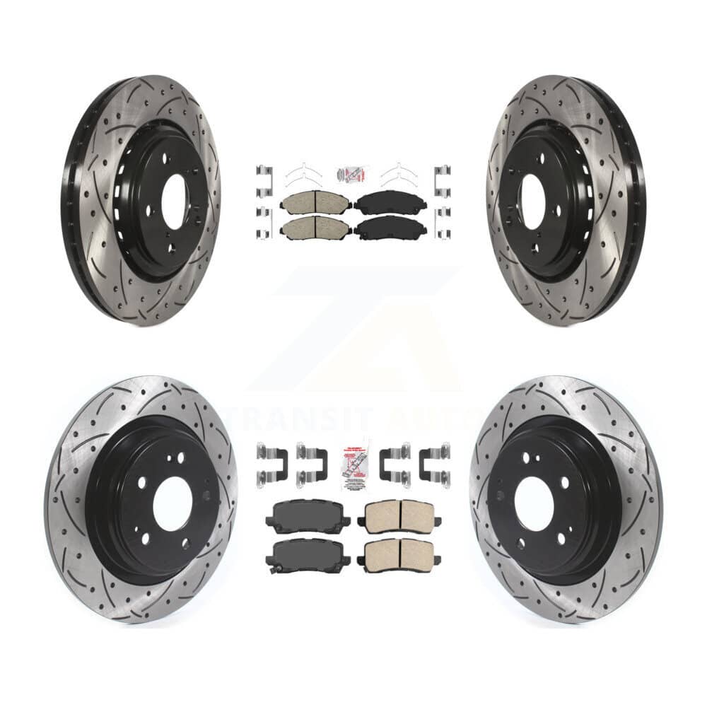 Transit Auto - KDA-101762 - Front and Rear Disc Brake Kits