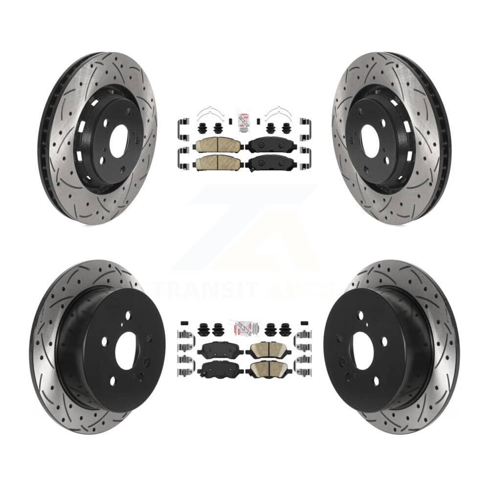 Transit Auto - KDA-101766 - Front and Rear Disc Brake Kits