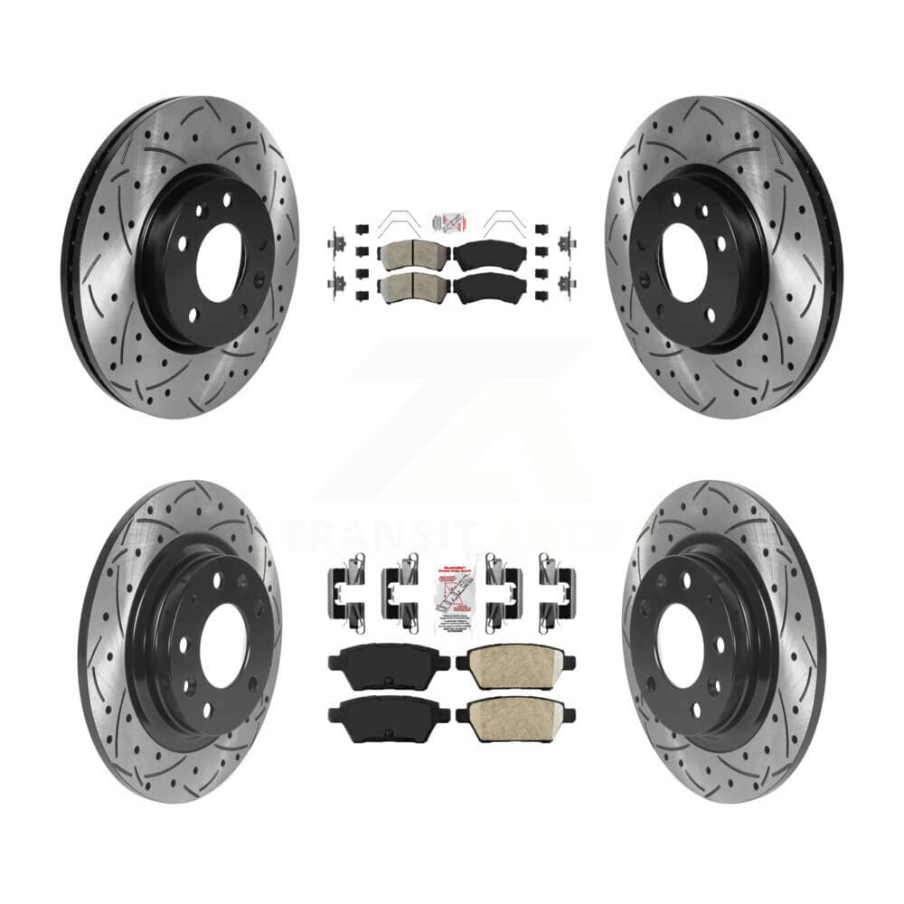 Transit Auto - KDA-101775 - Front and Rear Disc Brake Kits