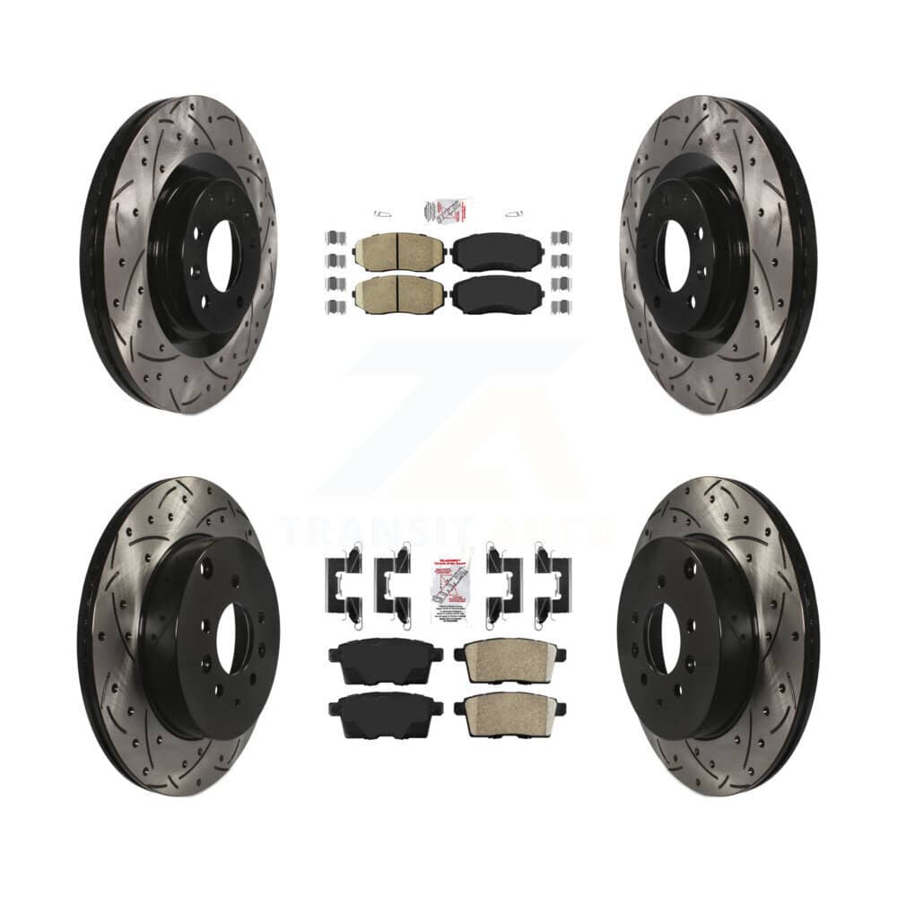 Transit Auto - KDA-101783 - Front and Rear Disc Brake Kits