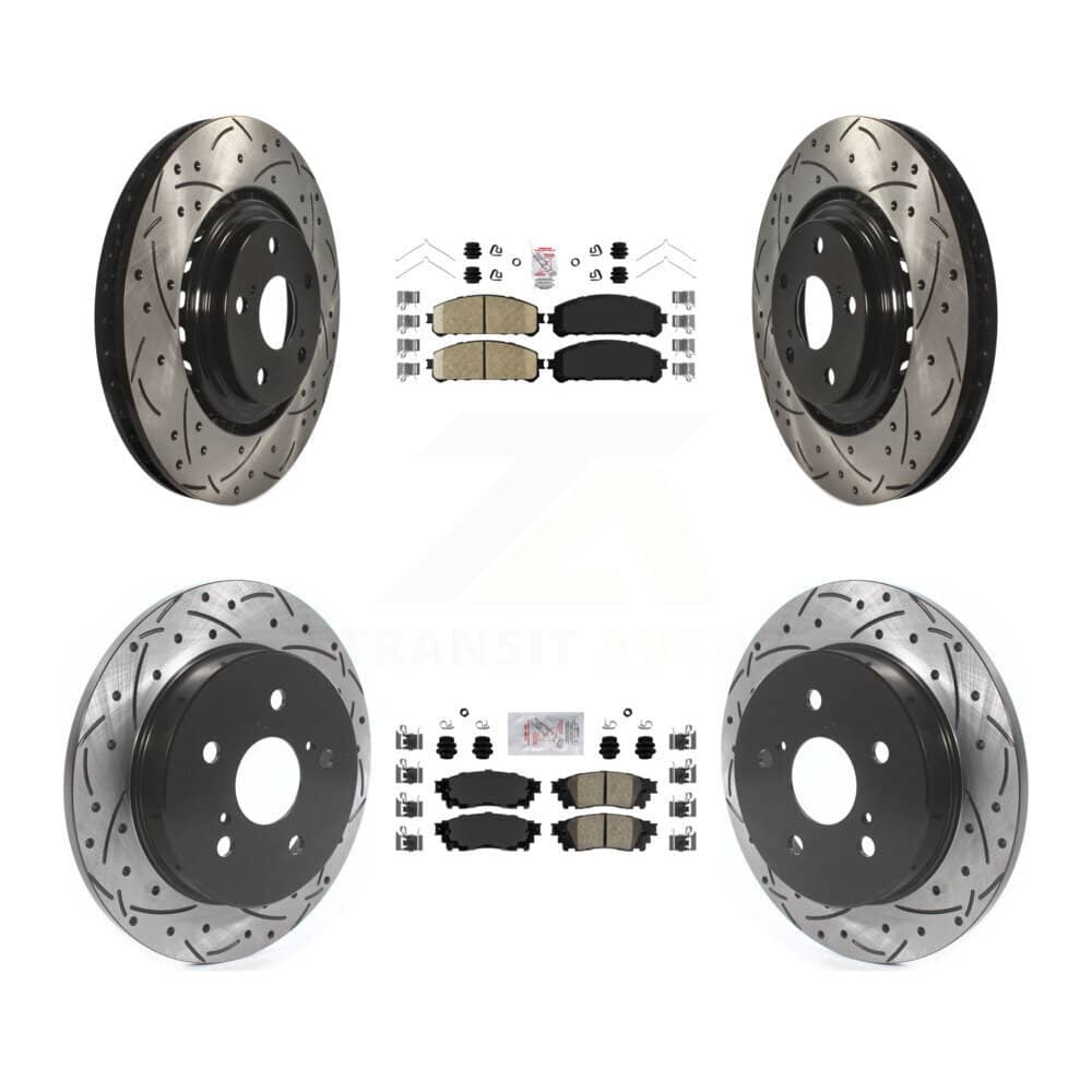 Transit Auto - KDA-101803 - Front and Rear Disc Brake Kits