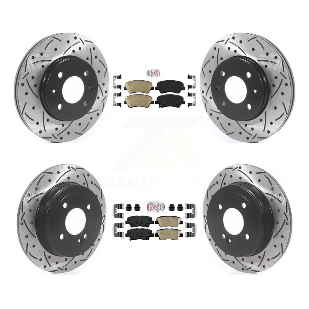 Transit Auto - KDA-101816 - Front and Rear Disc Brake Kits
