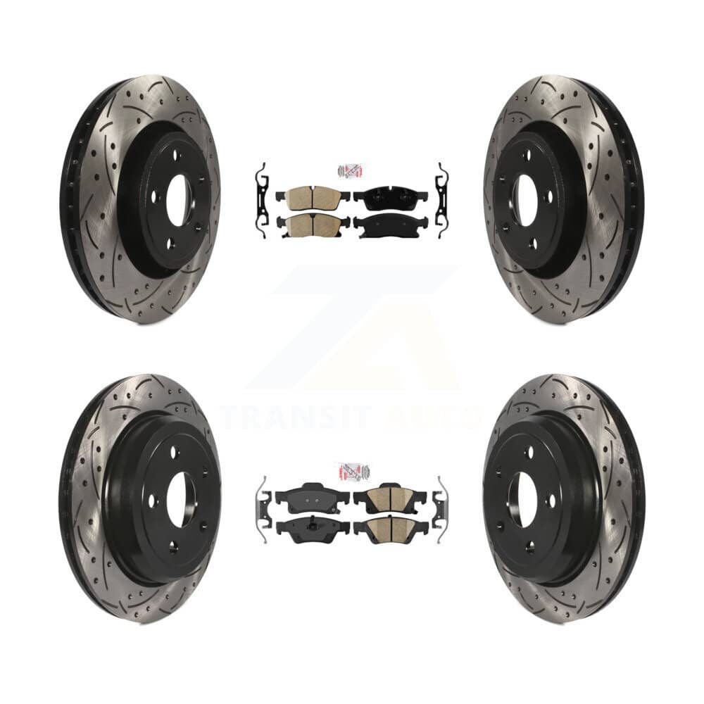 Transit Auto - KDA-101818 - Front and Rear Disc Brake Kits