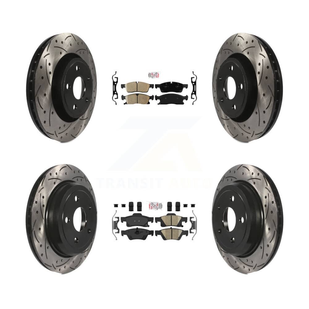 Transit Auto - KDA-101819 - Front and Rear Disc Brake Kits