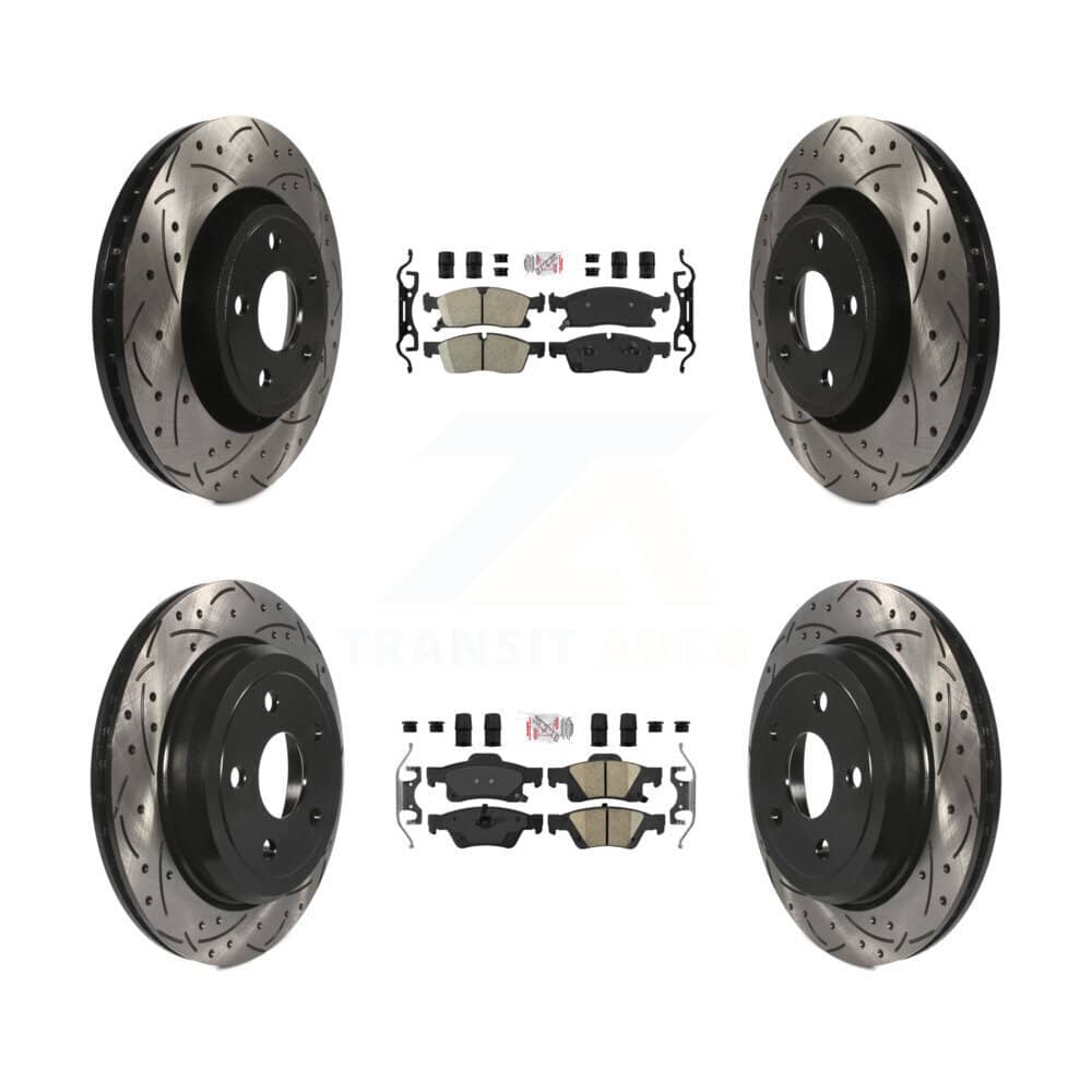 Transit Auto - KDA-101823 - Front and Rear Disc Brake Kits