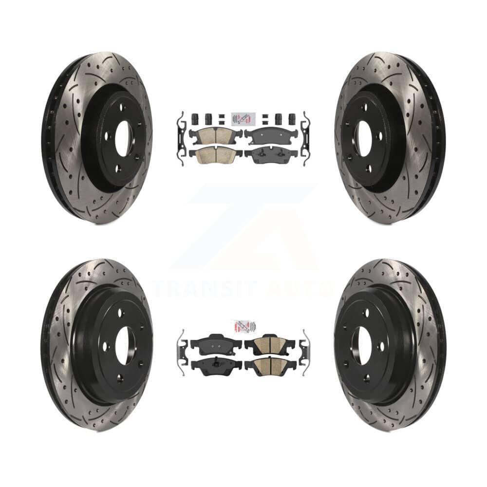 Transit Auto - KDA-101826 - Front and Rear Disc Brake Kits