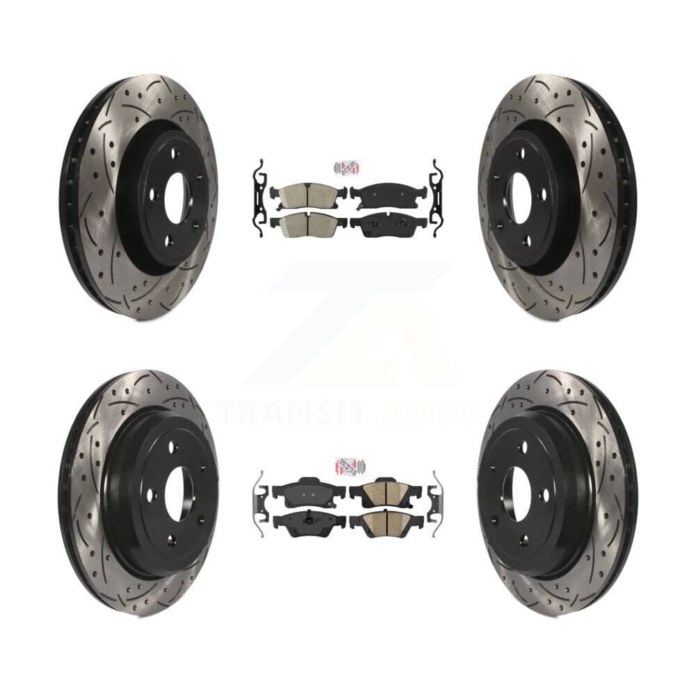 Transit Auto - KDA-101830 - Front and Rear Disc Brake Kits