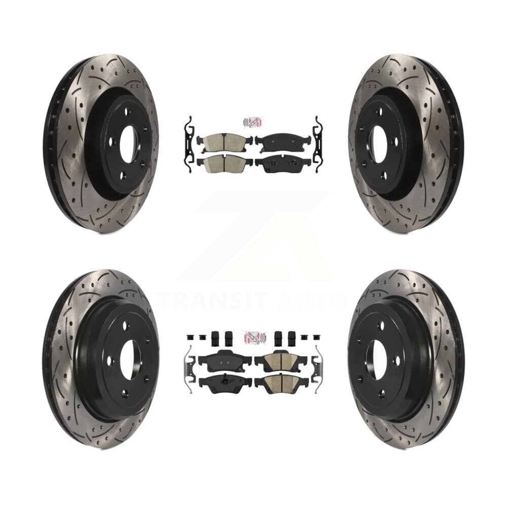 Transit Auto - KDA-101831 - Front and Rear Disc Brake Kits