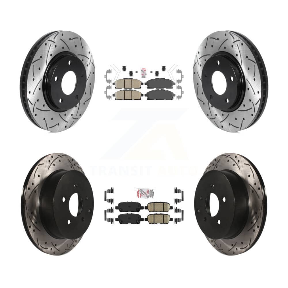 Transit Auto - KDA-101844 - Front and Rear Disc Brake Kits